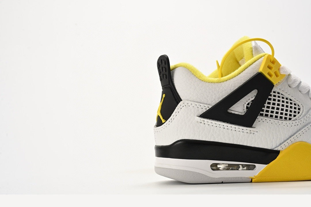 Kids Air Jordan Retro 4 'Vivid Sulfur'