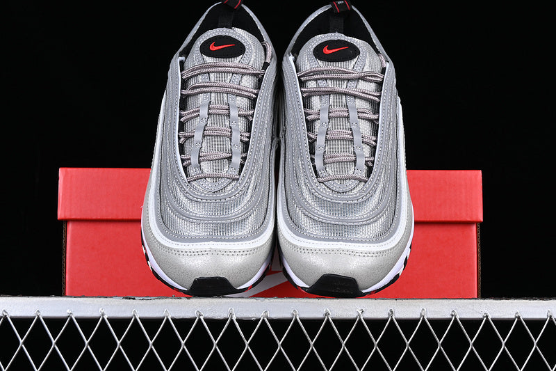 Air Max 97 OG QS Silver Bullet 2017 Metallic Silver/White-Varsity Red