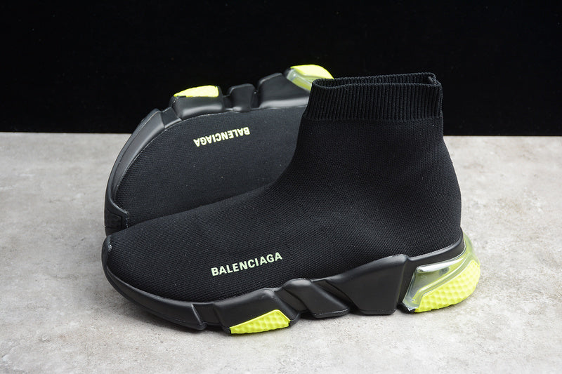 Balenciaga Speed Knit Black/Green-Clear