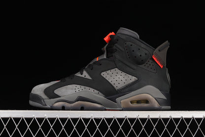 Air Jordan Retro 6 X Paris Saint Germain Iron Grey/Infrared-Black