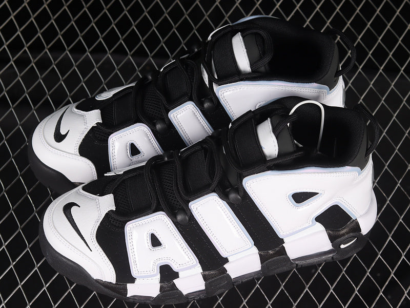 Air More Uptempo 96 QS Black/White-Cobalt Bliss