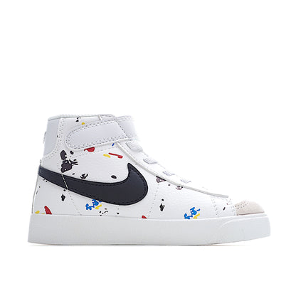 Kids Nike Blazer Mid White Multi-Color