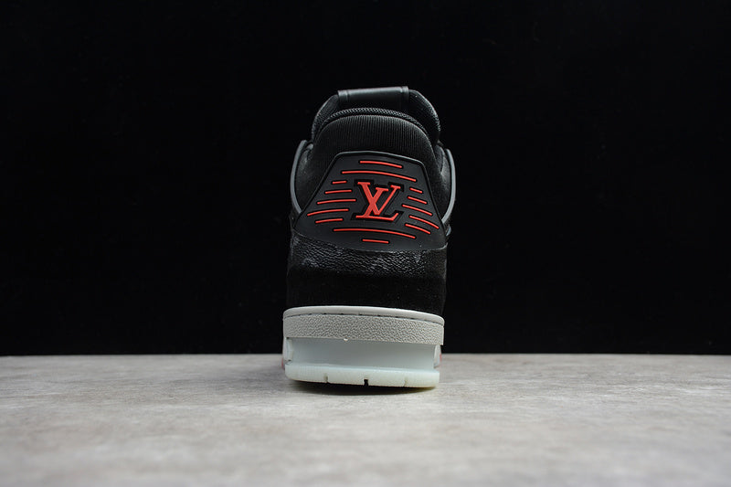 Louis Vuitton Mid Eclipse Black Red Grey