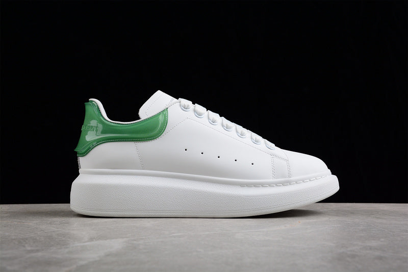 Alexander McQueen Oversized White-Gloss Green