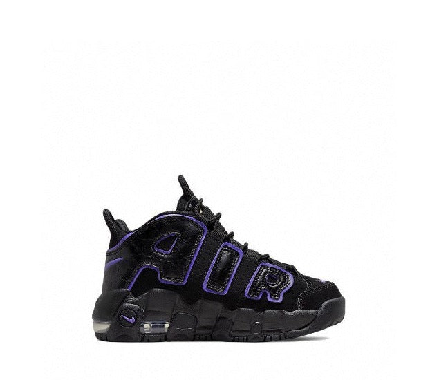 Kids Nike Uptempo White Purple