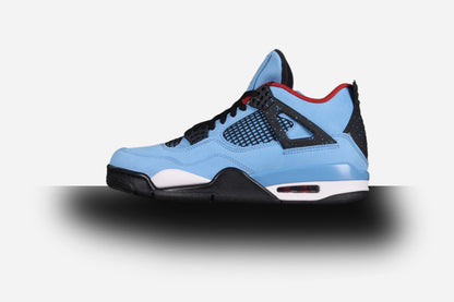 Air Jordan Retro 4 X Travis Scott Jack Cactus University Blue