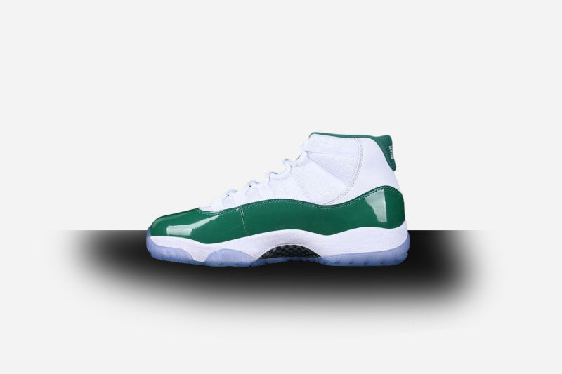 Green jordan retro 11 best sale