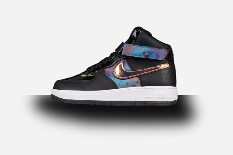 Air Force One High Have A Good Game Black/White-Multi Color