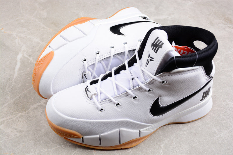 Nike Kobe 1 Potro Undefeated White-Black