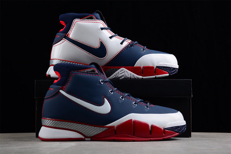 Nike Zoom Kobe 1 Potro Usa Midnight Navy/White-Varsity Red