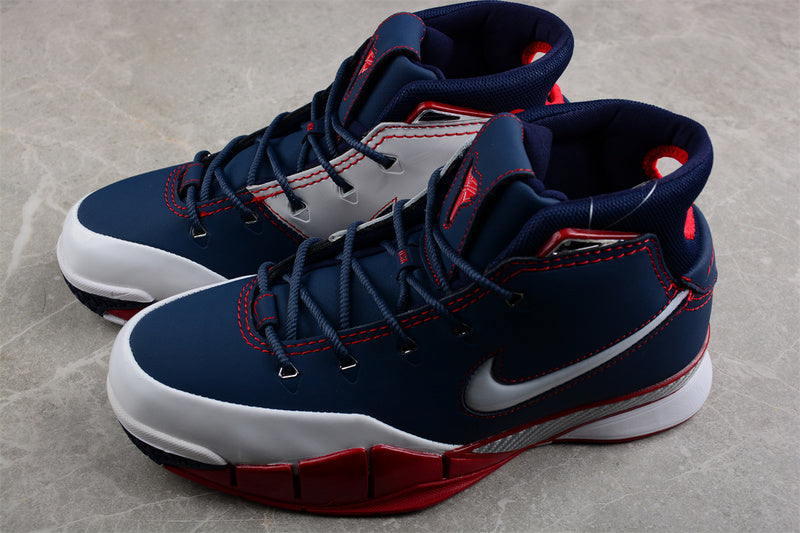 Nike Zoom Kobe 1 Potro Usa Midnight Navy/White-Varsity Red