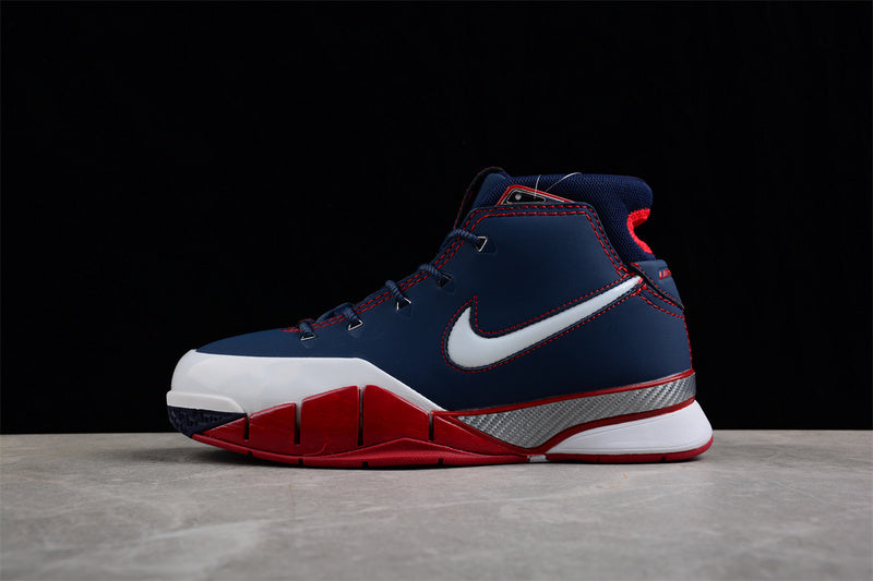 Nike Zoom Kobe 1 Potro Usa Midnight Navy/White-Varsity Red