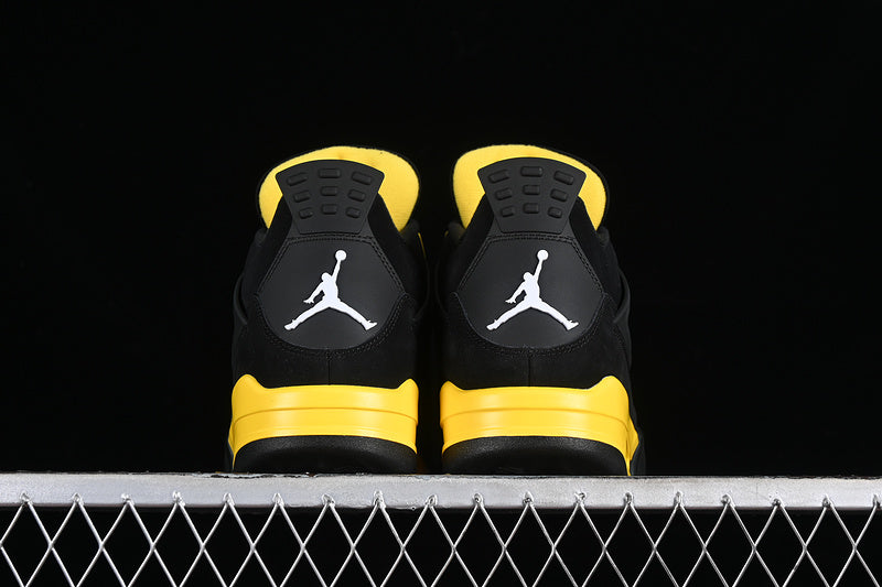 Air Jordan Retro 4 Red Thunder Black-Yellow