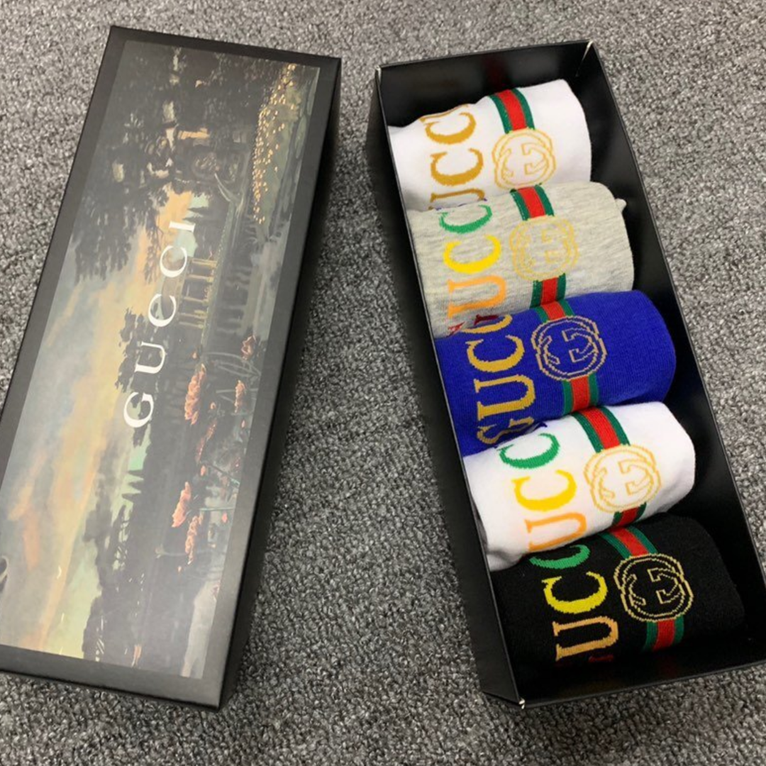 Gucci Low Socks 5 Pack