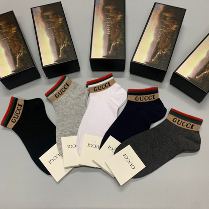 Gucci Low Socks 5 Pack