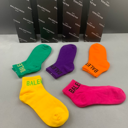 Balenciaga Low Socks 5 Pack