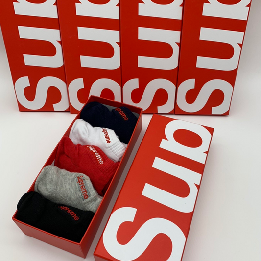 Supreme Low Socks 5 Pack