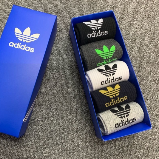 Adidas Mid Socks 5 Pack