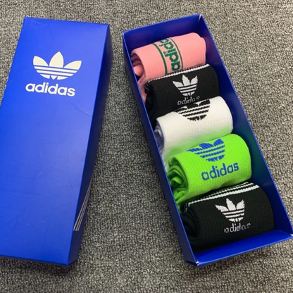 Adidas Mid Socks 5 Pack