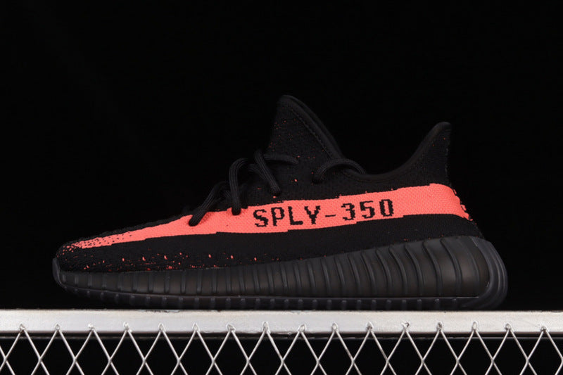 Adidas Yeezy Boost 350 Core Black-Red