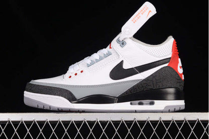 Air Jordan Retro 3 NRG Tinker White/Black/Fire Red-Cement Grey