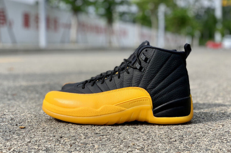 Air Jordan Retro 12 Black/University Yellow