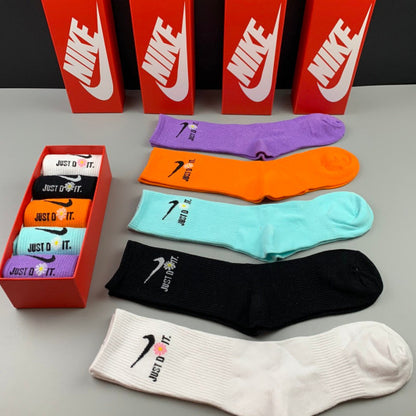 Nike Just Do It High  Socks 5 Pack