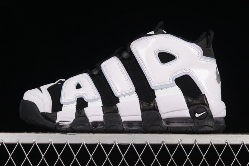 Air More Uptempo 96 QS Black/White-Cobalt Bliss