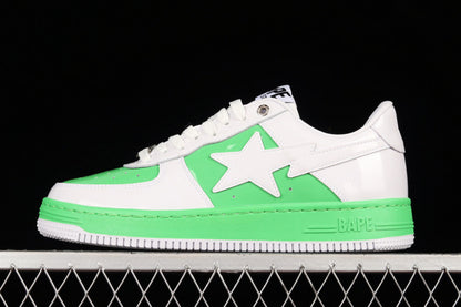 BAPE Bapesta  'White Green'