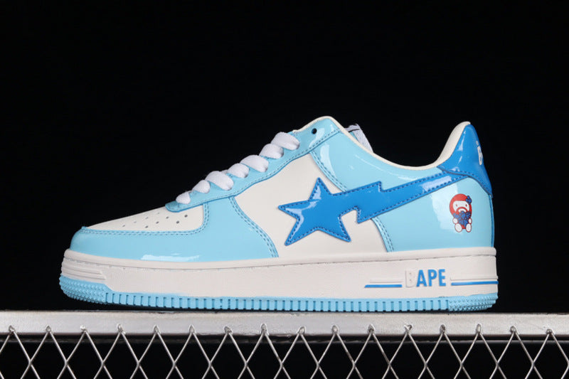 BAPE Bapesta  'TFS-001 Low 'Baby Milo - Light Blue'