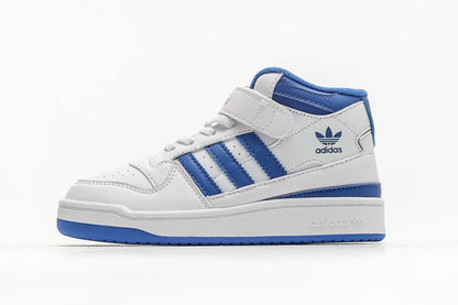 Kids Adidas Forum Mid Junior 'White Blue'