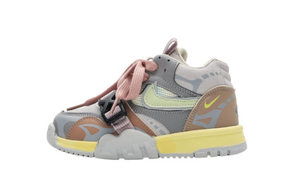 Kids Nike Air Trainer 1 SP Grey Brown