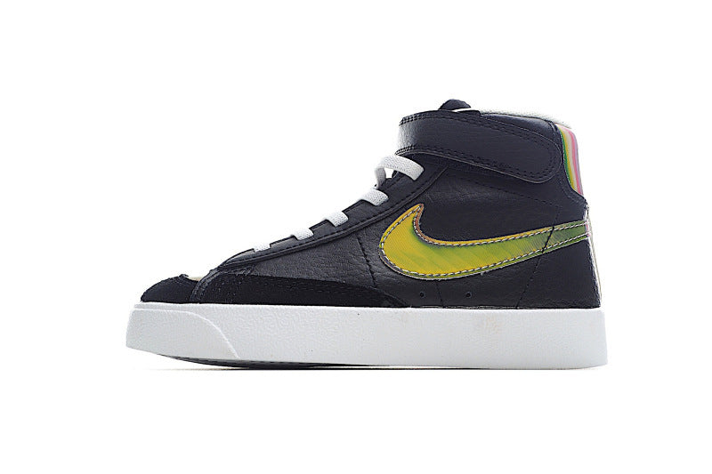 Kids Nike Blazer Mid Black Translucid