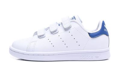 Kids Adidas Originals X Stan Smith Comfort White Blue