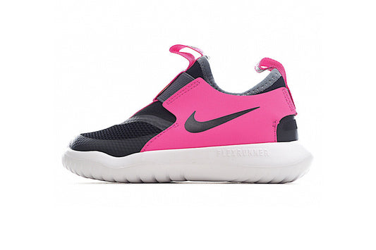 Kids Nike Flex Runner Toddler Black Pink White