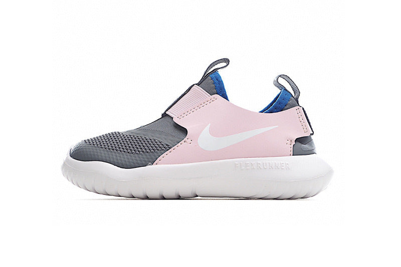 Kids Nike Flex Runner Toddler Grey Light Pink