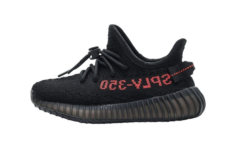 Kids Adidas Yeezy Boost  350 V2 'Bred Red' 2020