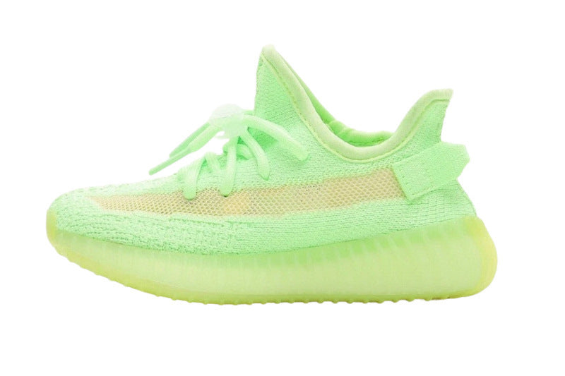 Kids Adidas Yeezy Boost  350 V2 GID 'Glow' 2019