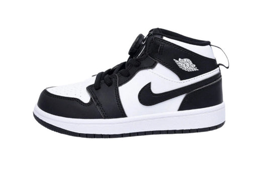 Kids Air Jordan 1 High  'Black White'