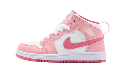 Kids Air Jordan 1 High  'White Light Pink'