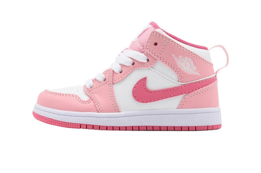 Kids Air Jordan 1 High  'White Light Pink'