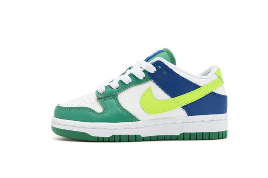 Kids Nike Dunk Low Stadium Green Game Royal