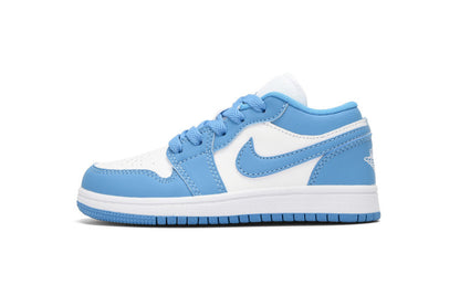 Kids Air Jordan 1 Low 'White Sky Blue'