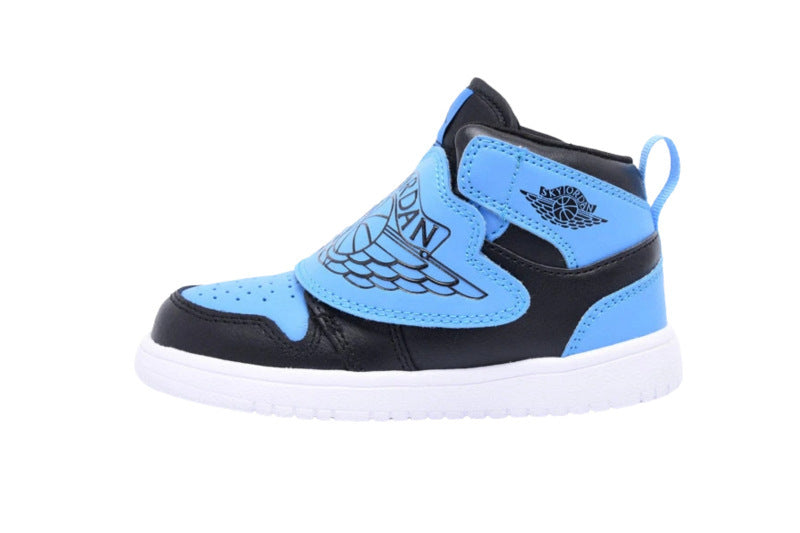 Kids Air Jordan 1 Sky 'Black University Blue'