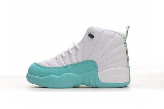 Kids Air Jordan Retro 12 'Light Aqua'