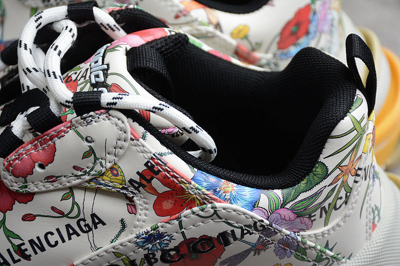 Balenciaga Triple S X Gucci 'The Hacker Project' Flora Print