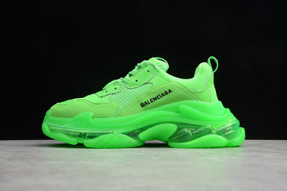 Balenciaga Triple S Neon Green Clear Sole