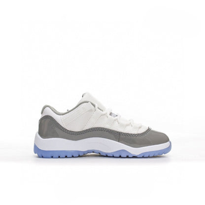 Kids Air Jordan Retro 11 Low 'Cement Grey'