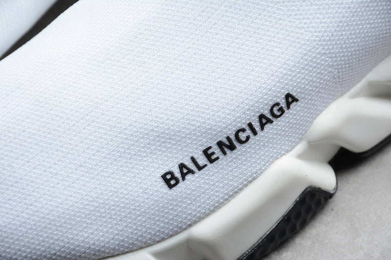 Balenciaga Speed White/Black-Clear