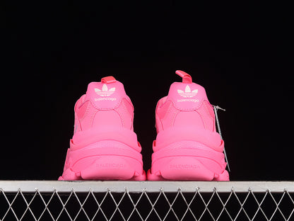 Balenciaga Triple S X Adidas Neon Pink